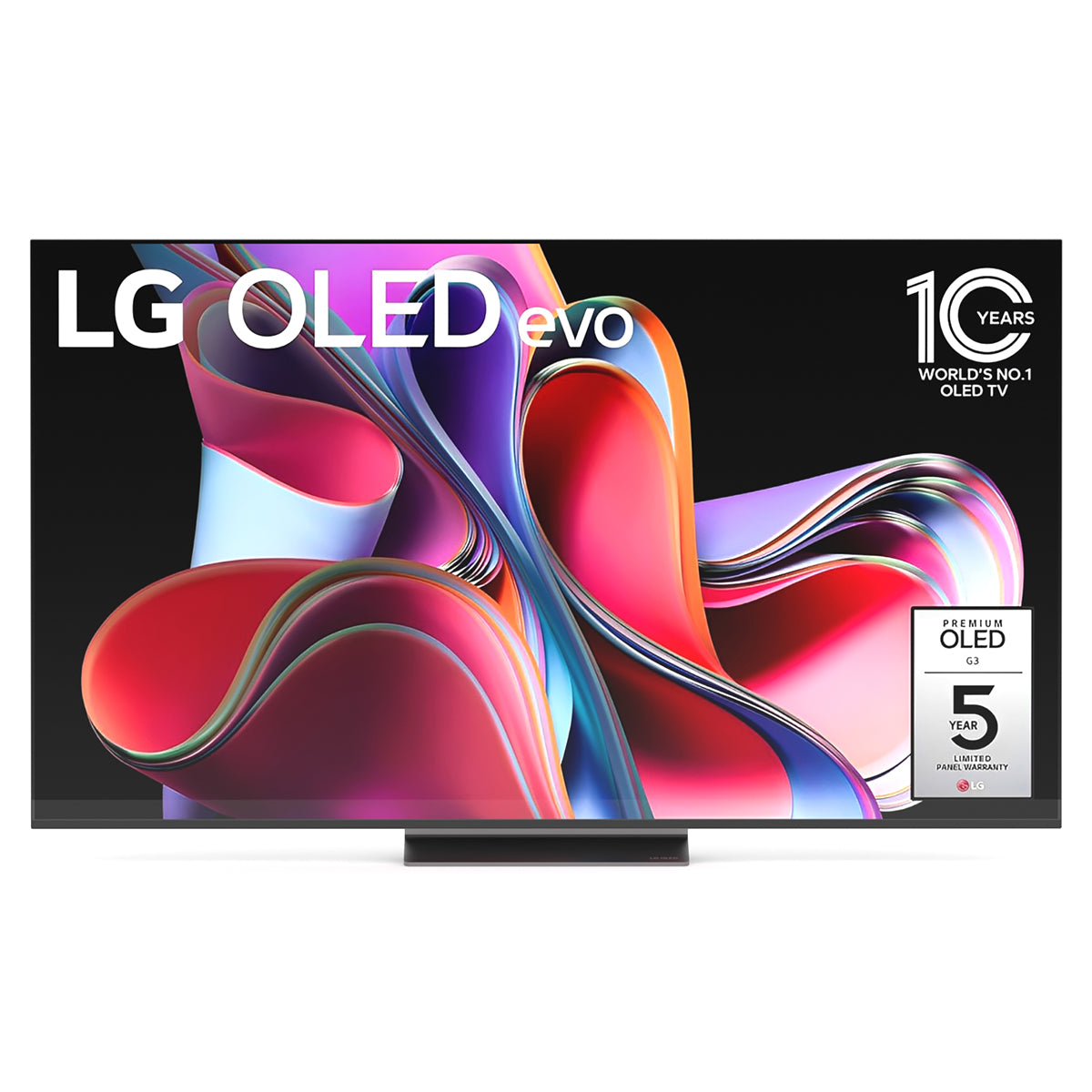 LG G3 83 Inch OLED Evo TV With Self Lit OLED Pixels