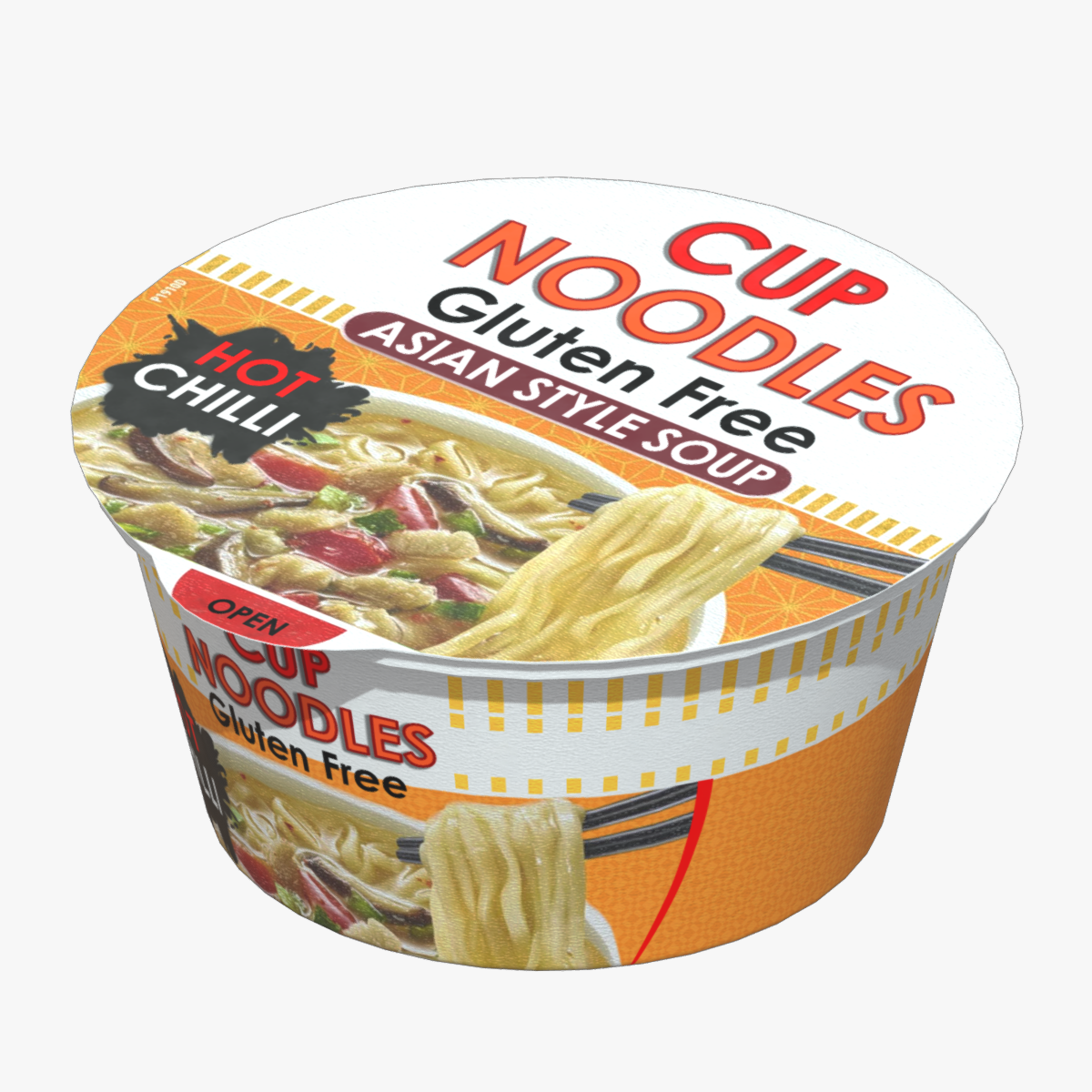 Noodles Cup 03 Low Poly