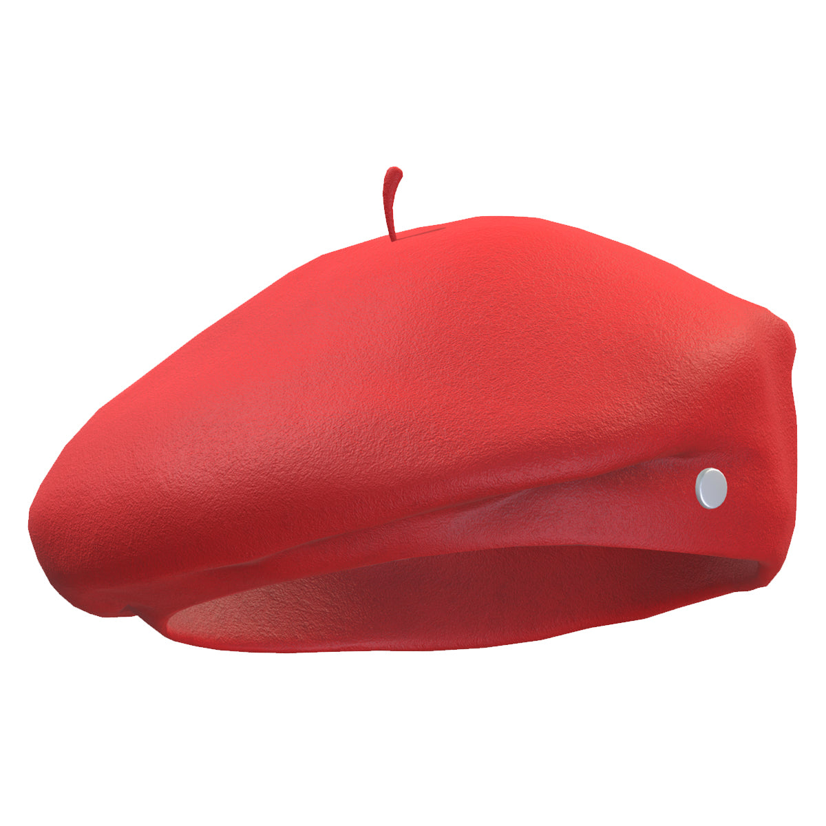 Beret Hat Low Poly