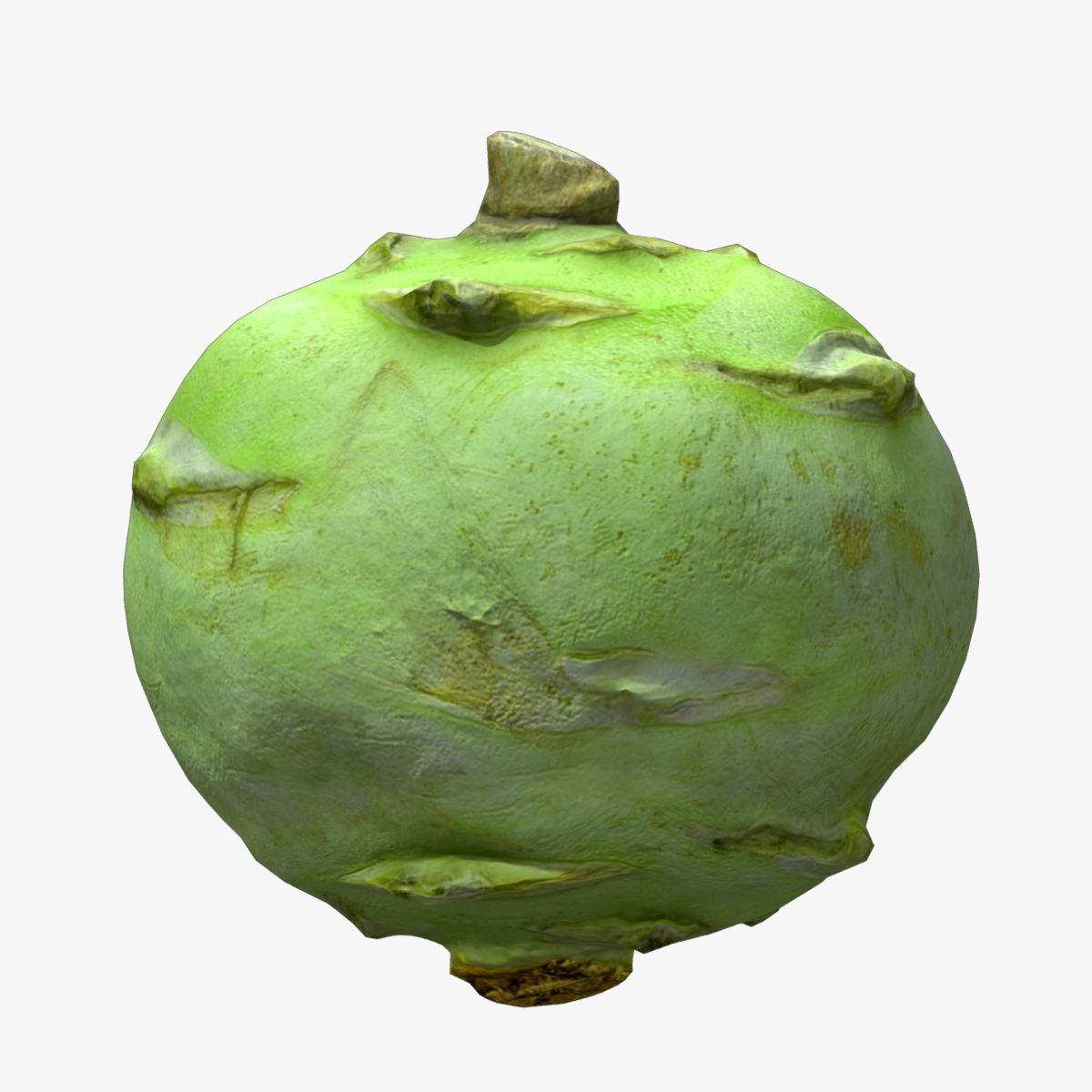 Kohlrabi Low Poly