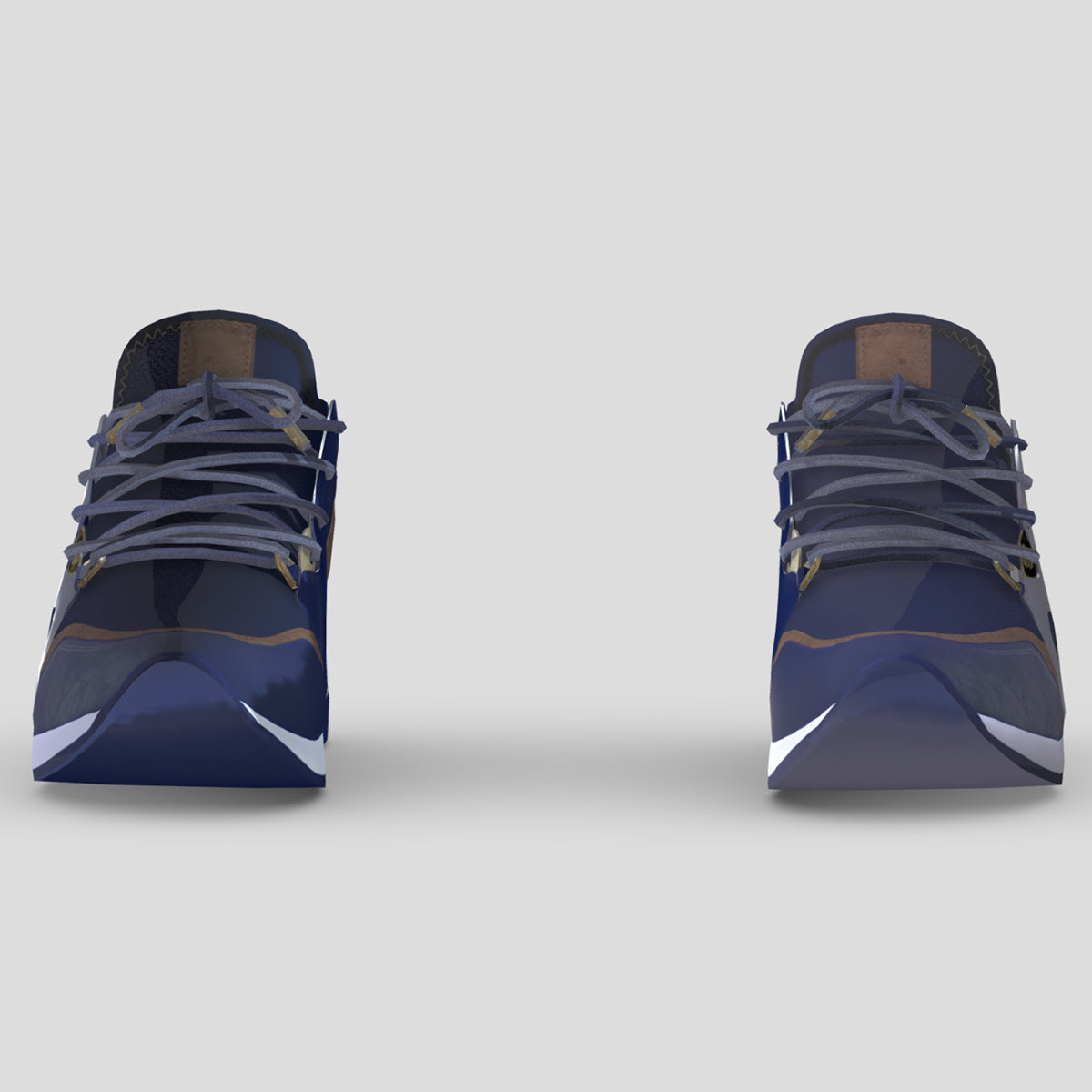 Sneakers 3 Low Poly