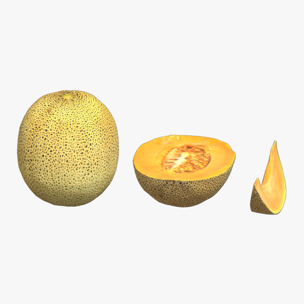 Melon 02 Low Poly