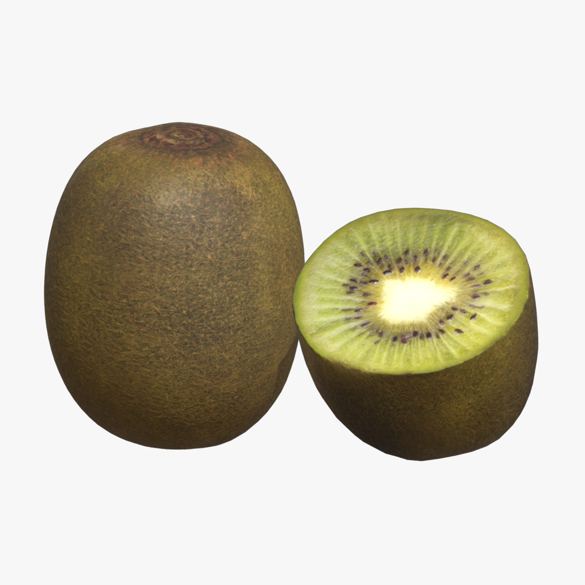 Kiwi Low Poly