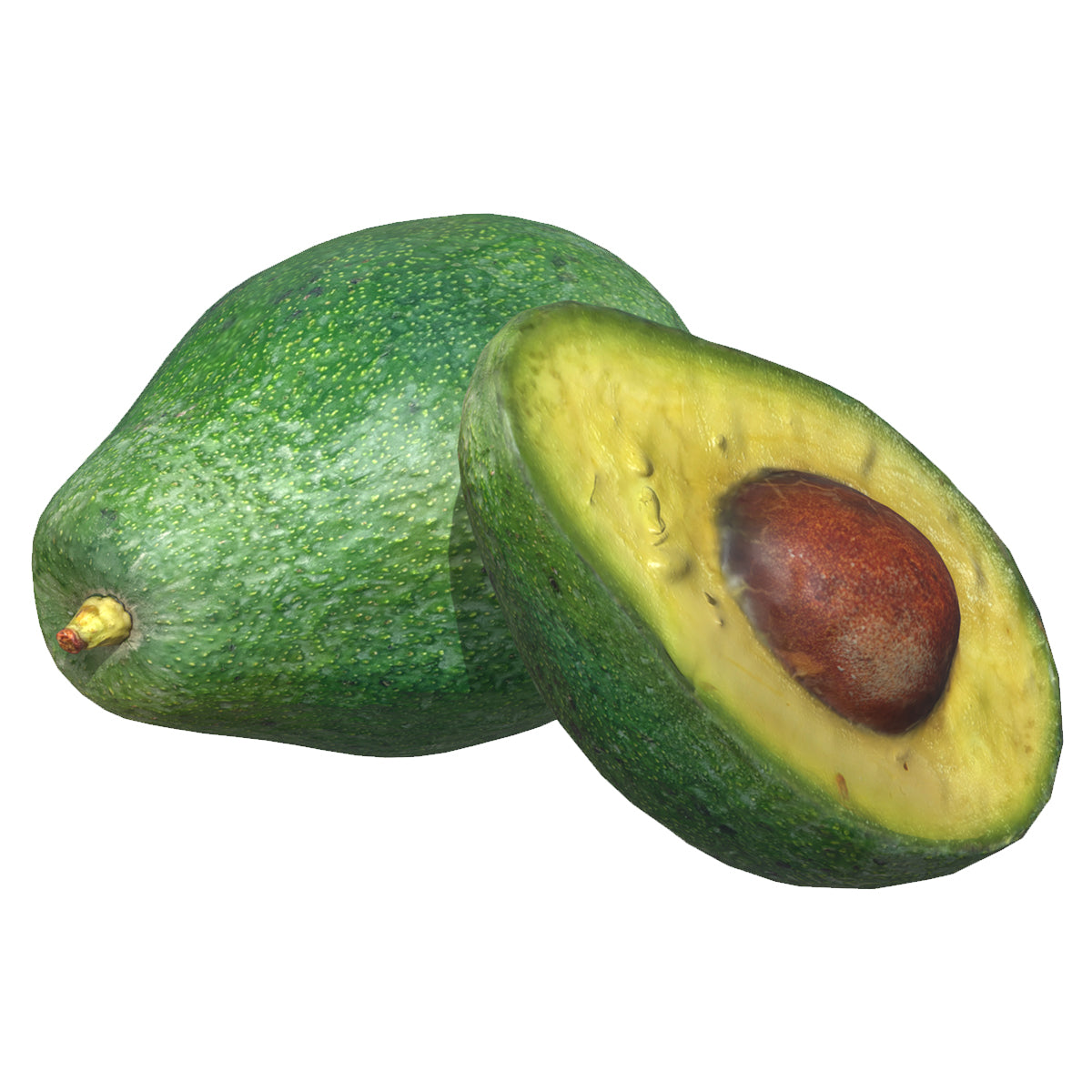 Avocado Low Poly